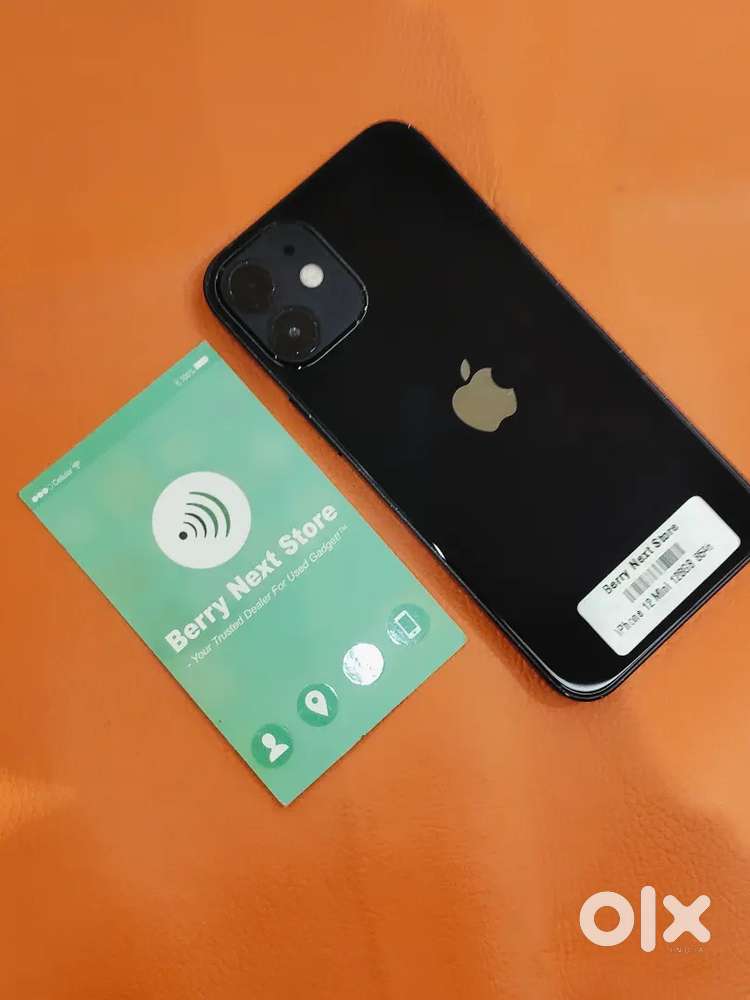 IPHONE 12 MINI 128GB STORAGE - FLAWLESS CONDITION MOBILE WITH BILL.