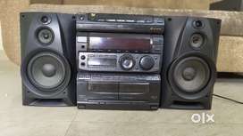 Sony g77 music system aux working good condition with original speakrs