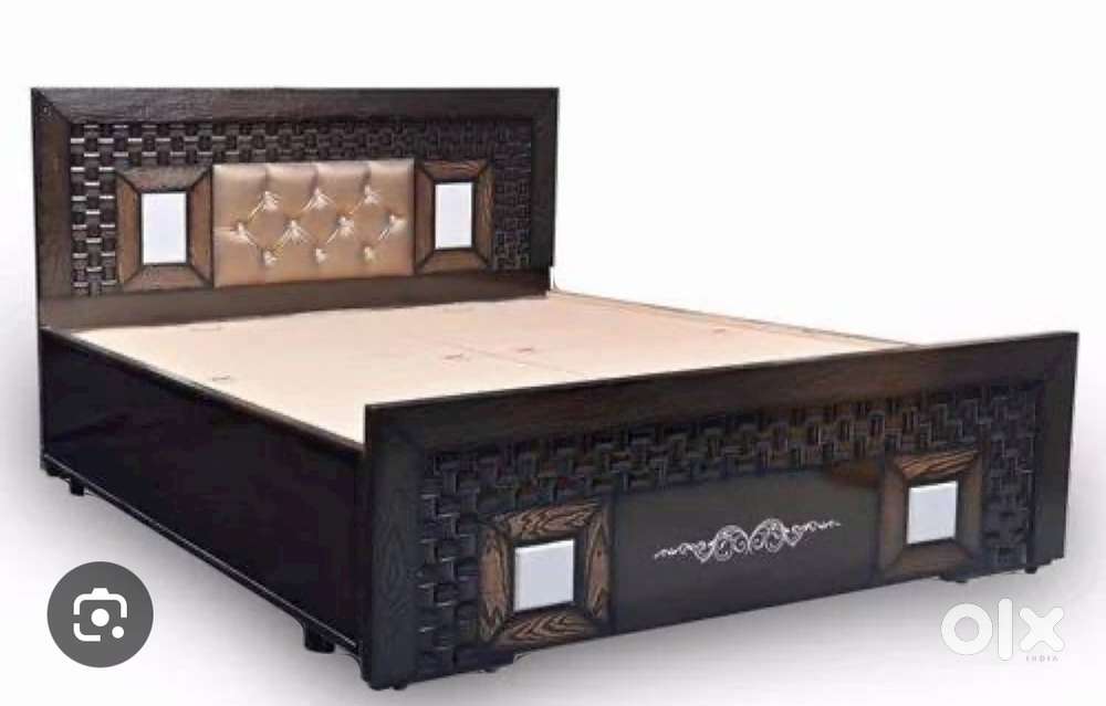 Special offer buy new double bed 3990, With box -6990/-