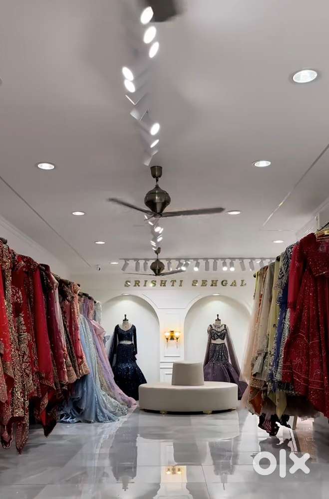 Boutique studio showroom in GTB Nagar, work- client handling, sales