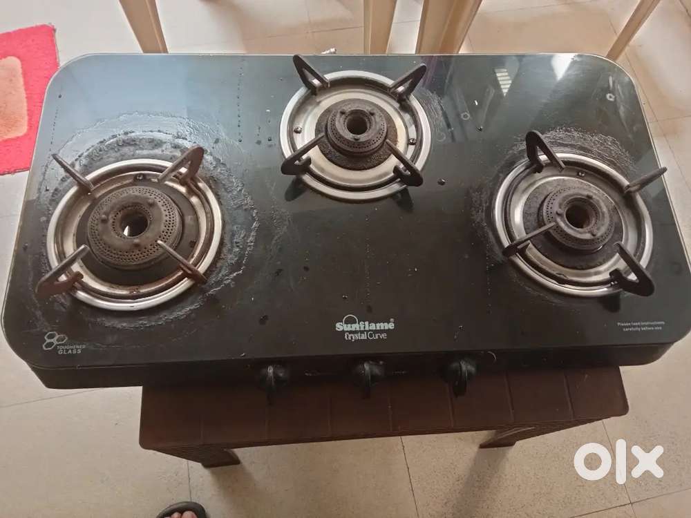Three burner chullah of sunflame company