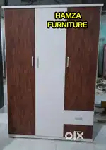 HAMZA FURNITURE NEW look 4by6 particle wood wardrobe with affordable p