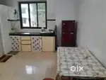 Studio flat furnished available for rent in Vagator