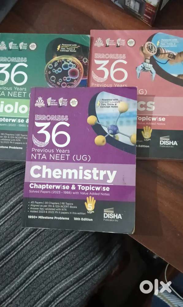 Neet 36 year PYQ disha publication