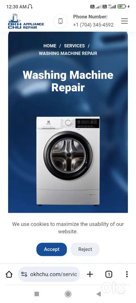 technicians washing machine repair