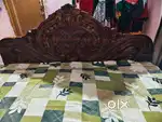 Double king size bed.