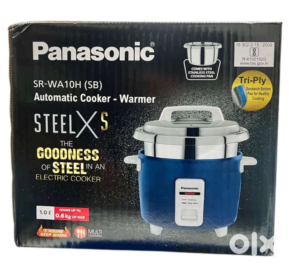 Parasonic SR WA10H(SB) Automatic Rice Cooker- sandwich bottom pot