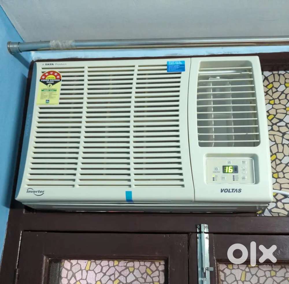 Voltas 1.5 ton 5* inverter window ac 1.5yr old