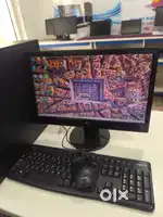 HP COMPAQ 6200 TOWER MODEL CPU I3-2ND GEN 4/320 WITH 19 INC MONITOR
