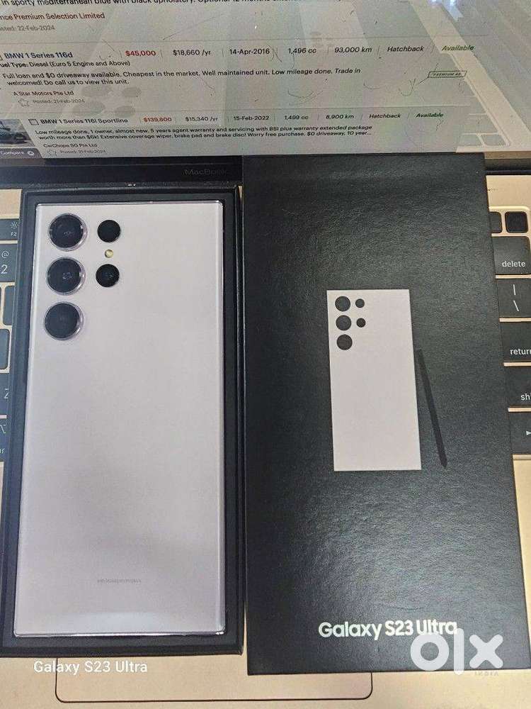 Selling 4-Month-Old S23 Ultra With Brand New Condition, Urgent Sale .