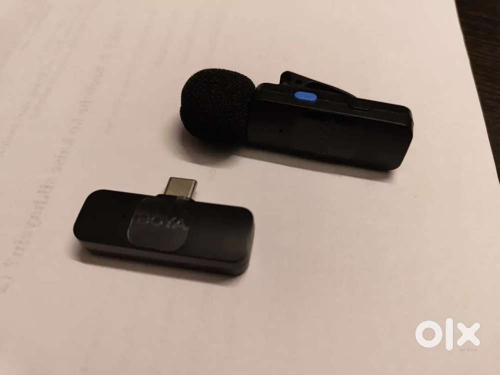 Boya BY-V10 wireless microphone for iPhone Android USB Type c warranty