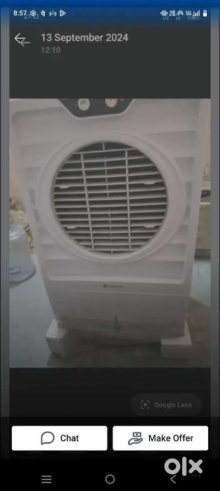 New cooler hai koi problem nahin hai onley 1 mahine use Kiya