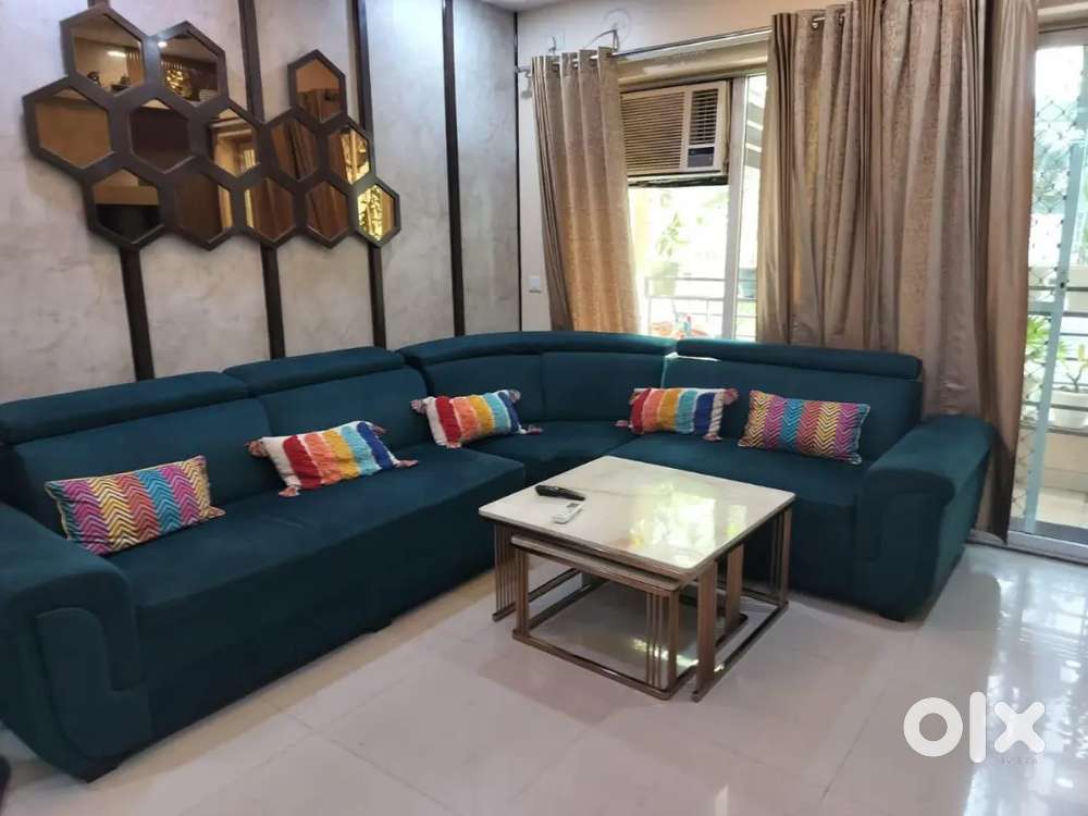 L shaped sofa