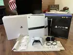 Sony PlayStation 5 PS5 Pro 2TB Blu Ray Disc Console Controller White