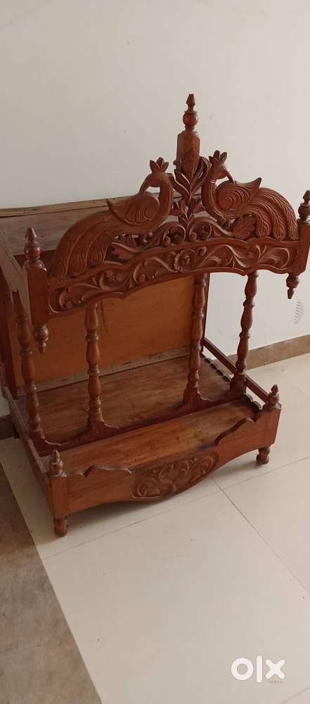 Teek wood temple