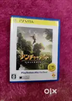 Uncharted sony psvita game pch2000 very less use