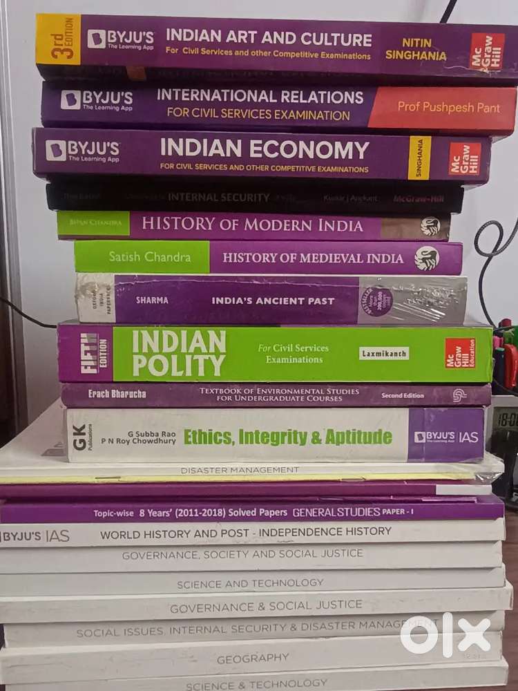 All books for Upsc exam