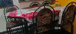 6 Seater Glass Dinning Table