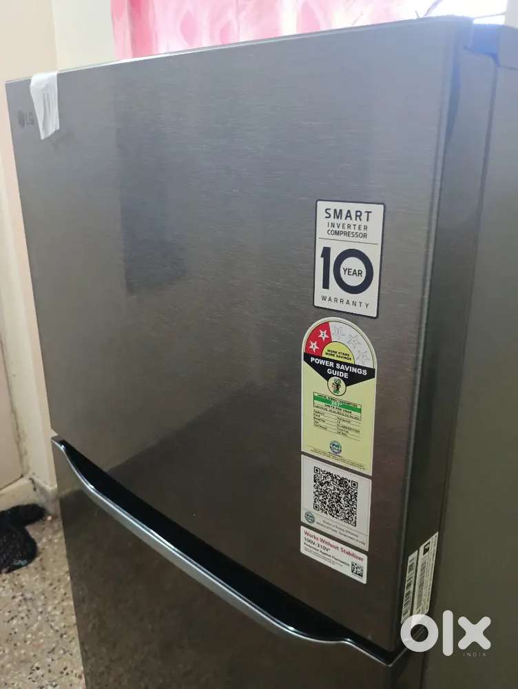Lg double fridge with warranty
