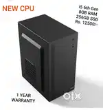 NEW CPU / i5 6th & 1 Year Warranty / Win10/11 Support