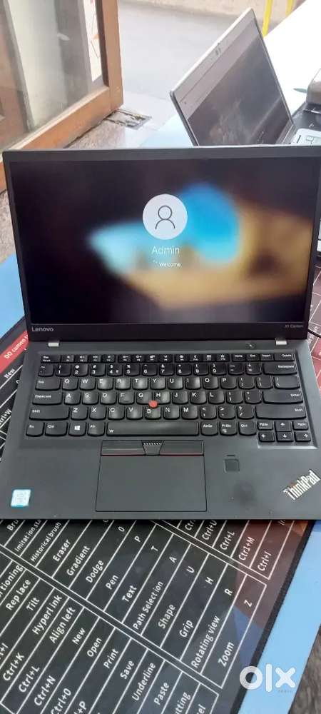 Ultraslim Lenovo ThinkPad X1 Carbon core i7-7th Gen  Refurbished lapto