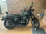 Yezdi Roadster fully loaded for touring