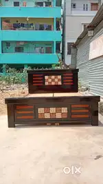 YRK BRAND NEW QUEEN SIZE TEAKWOOD COT