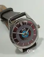 VINTAGE HMT PILOT PARA SHOCK 17 JEWELS MULTI-COLOR DIAL WRIST WATCH