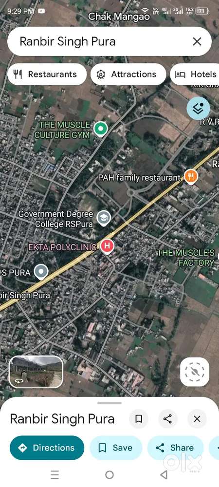 Plot for sale at R.S.Pura