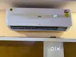 Godrej 1.5 Ton 3 star inverter Split AC brandnew condition 9 month old