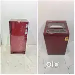 Best Combo offer Godrej marron 5star and whirlpool maroon top load