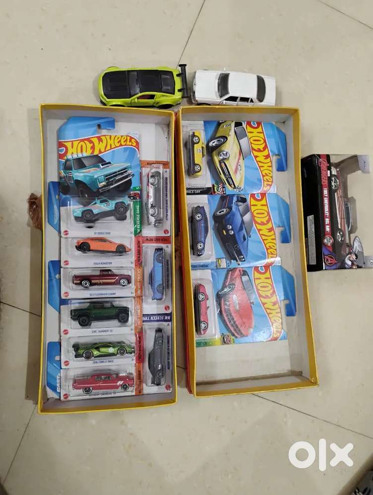 Imported Toy Cars (Hotwheels and one Jada Car)
