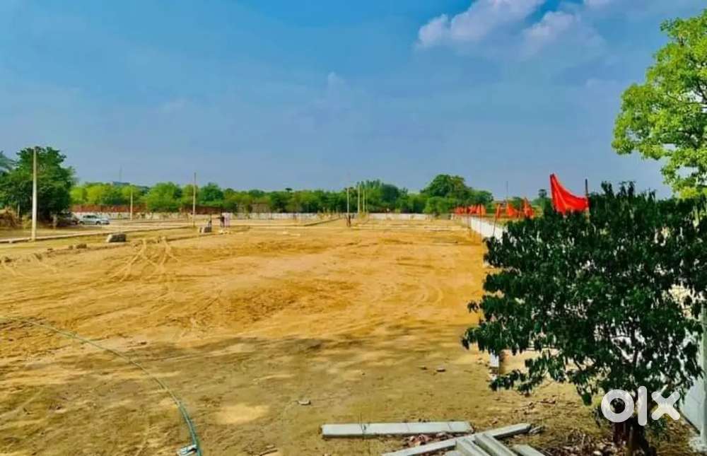 लखनऊ शहर में सुल्तानपुर रोड पर जिला पंचायत से अप्रूव्ड प्लाट बैंक लोन