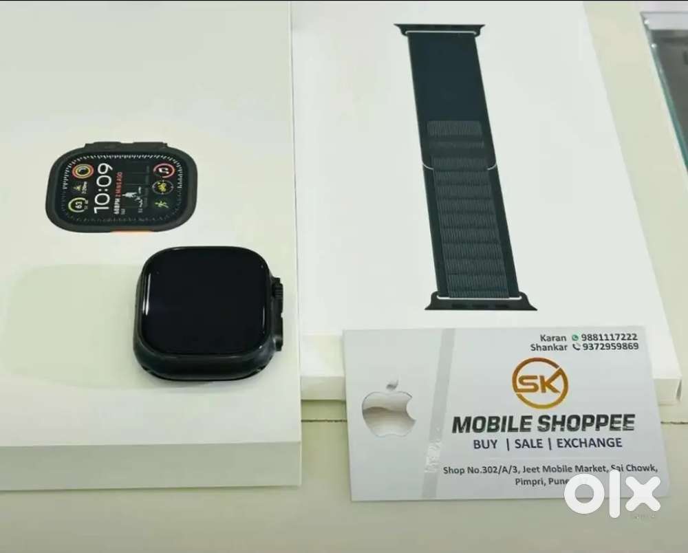 SERIES ULTRA WATCH 2 BLACK 100% BH INDIAN BILL WARRANTY TILL DEC 2025.