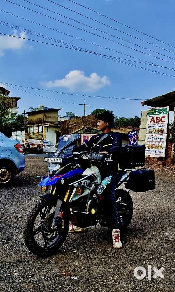 BMW G310 GS 2025 Polar Blue with Accessories
