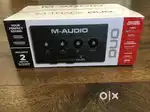 Deal- New Sealed Packed M-Audio M-Track Duo Audio Interface