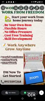 WORK FROM HOME