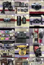 Vintage Ad - Posters, Cameras, Boards
