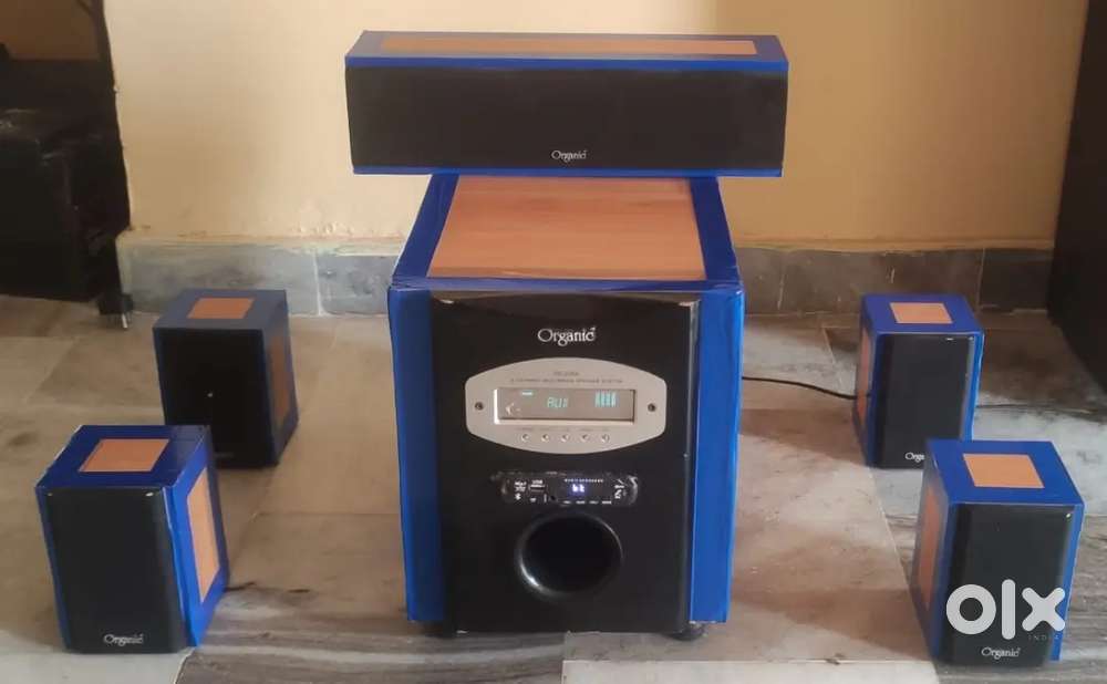 Organic 5.1 home theatre Bluetooth option customised radium