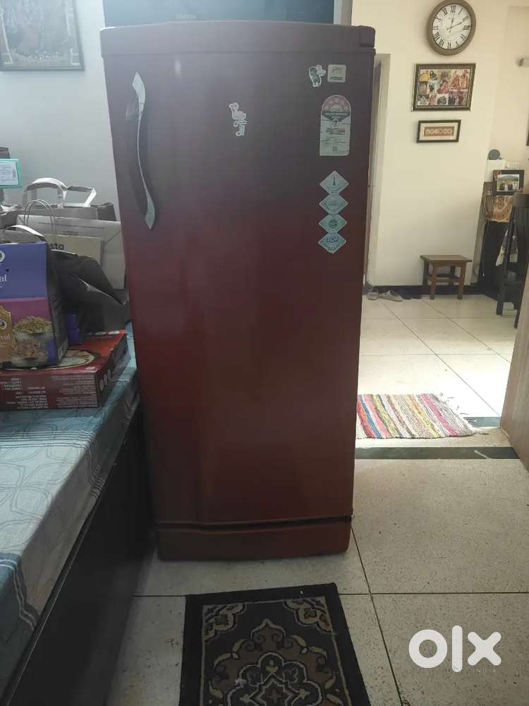 Red colour 221 LTR Fridge