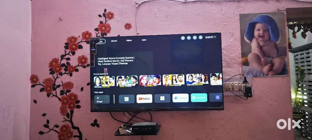 Brand new 42 inch smart tv with warranty installation