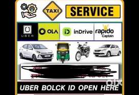 Ola uber rapido Indriver ki band id chalu krwae