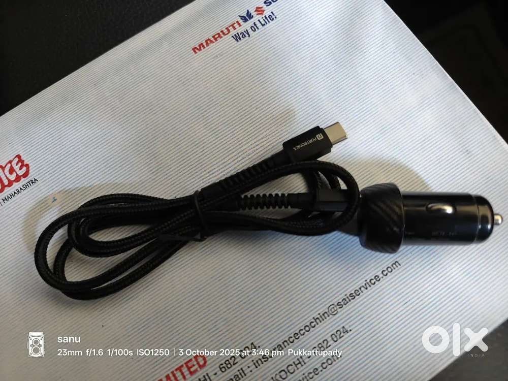 Car charger 20w PD
