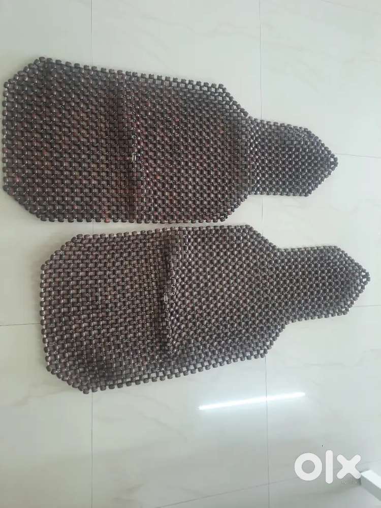 Car seat cover wooden bead seat cover