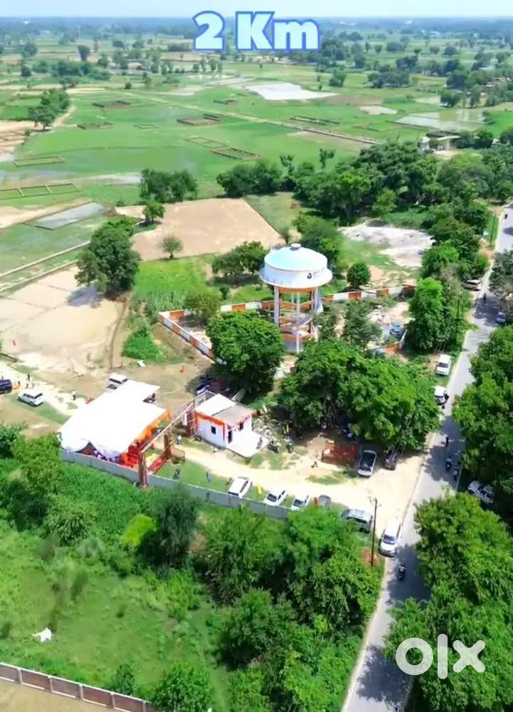 Clear title develop colony plot for sale near ayodhya faizabad road