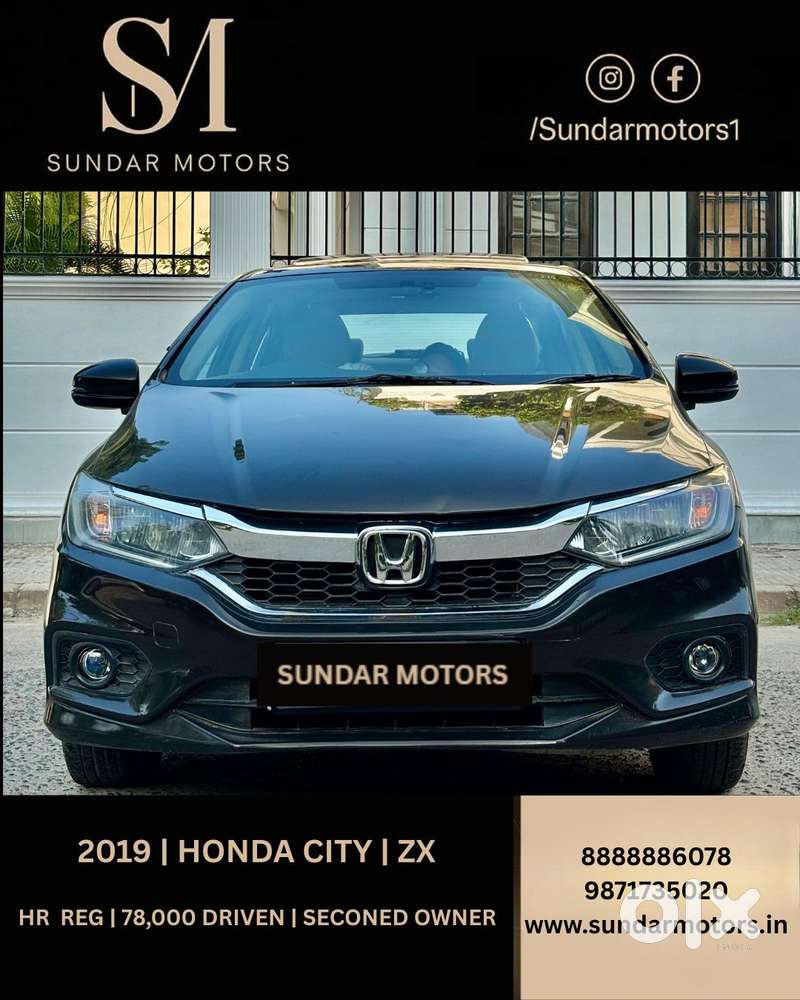 Honda City i-VTEC CVT ZX, 2019, Petrol