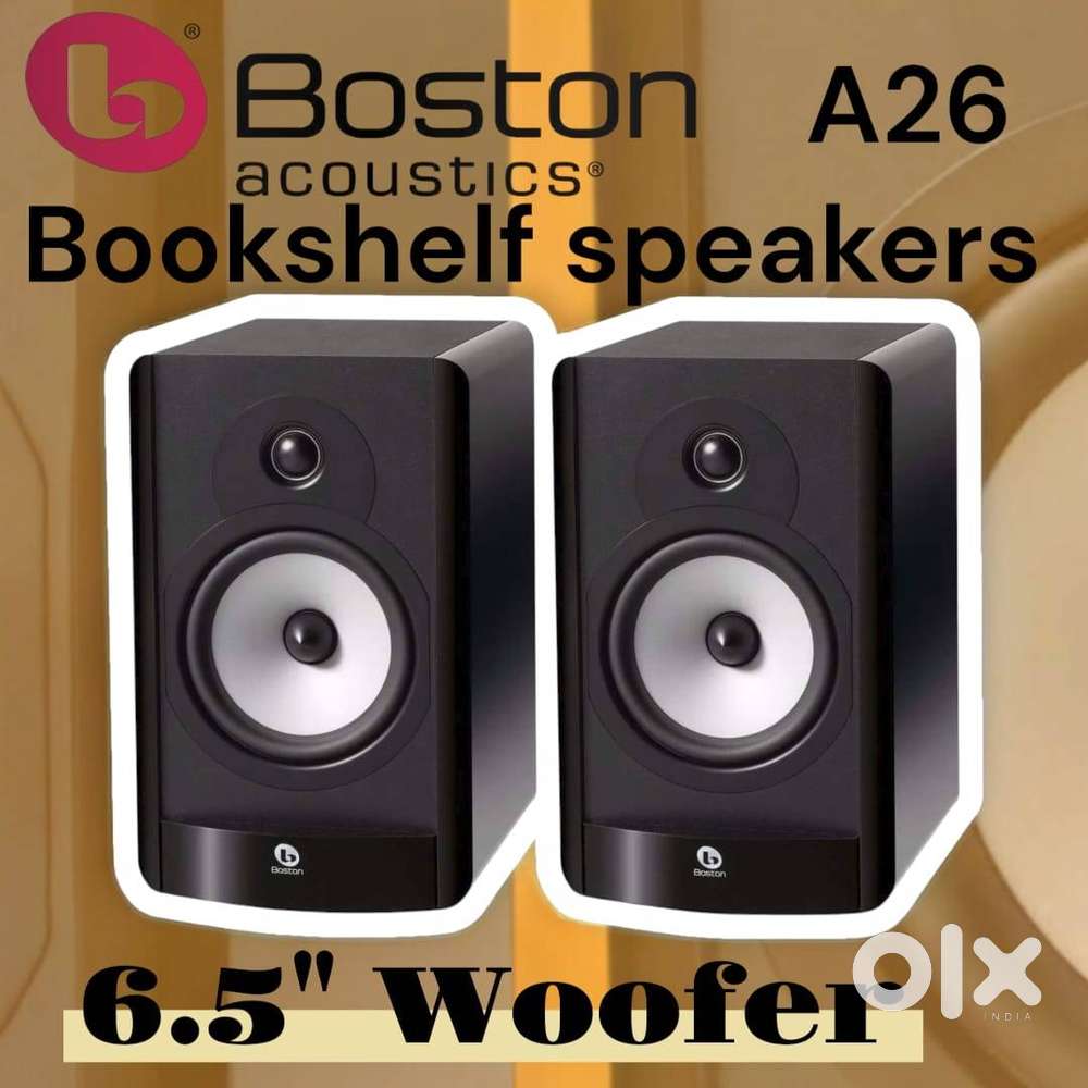 BOSTON ACOUSTICS A26 BOOKSHELF SPEAKERS