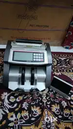 Currency counting machine brand new condition sparingly used