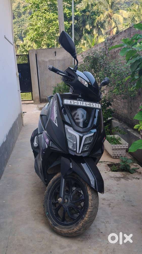 Ntorq 125 black panther addition