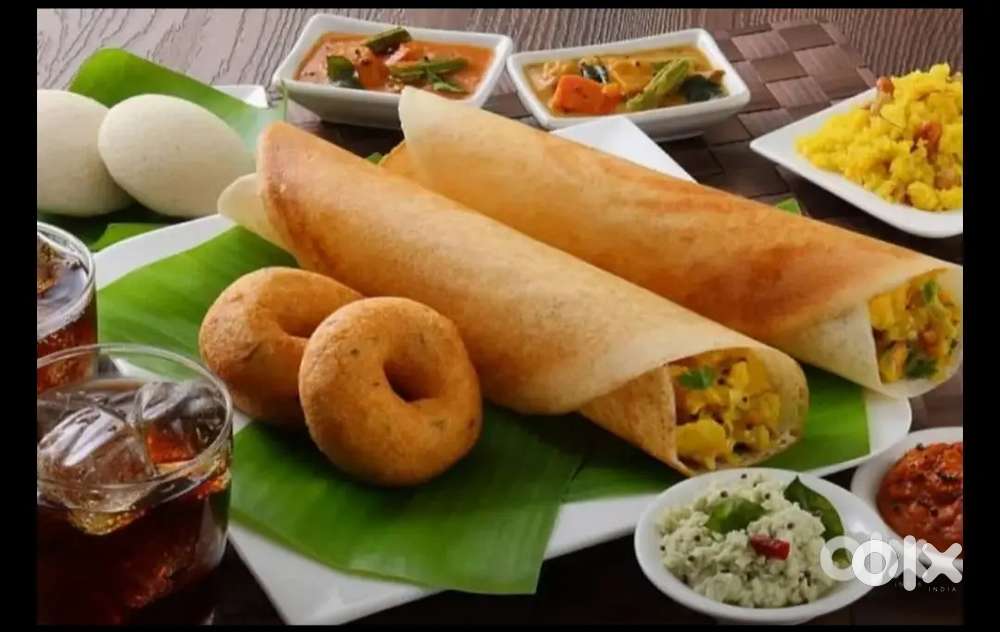 Wanted south Indian chef (Tiffin Master)For Food truck, Eluru